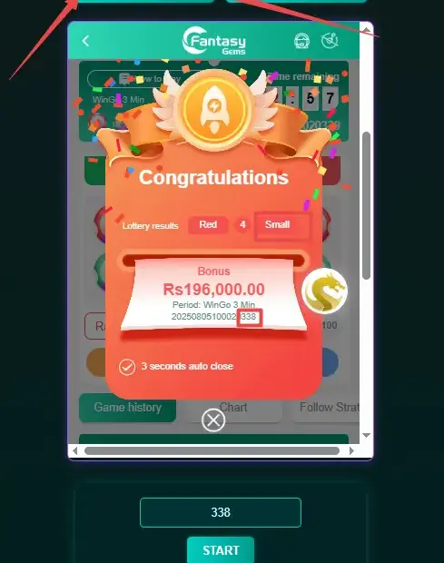 Fantasy Gems 3 Minutes Hack